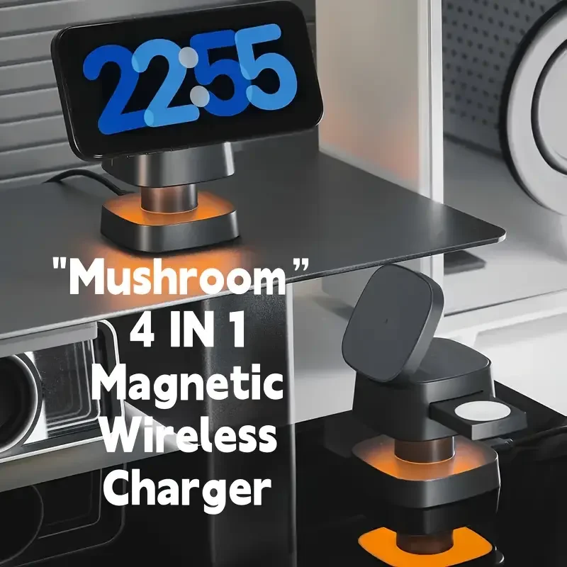 Wireless Charger 3 In 1 - Magnetisches 3-in-1-Wireless-Ladegerät für iPhone 17, 16,