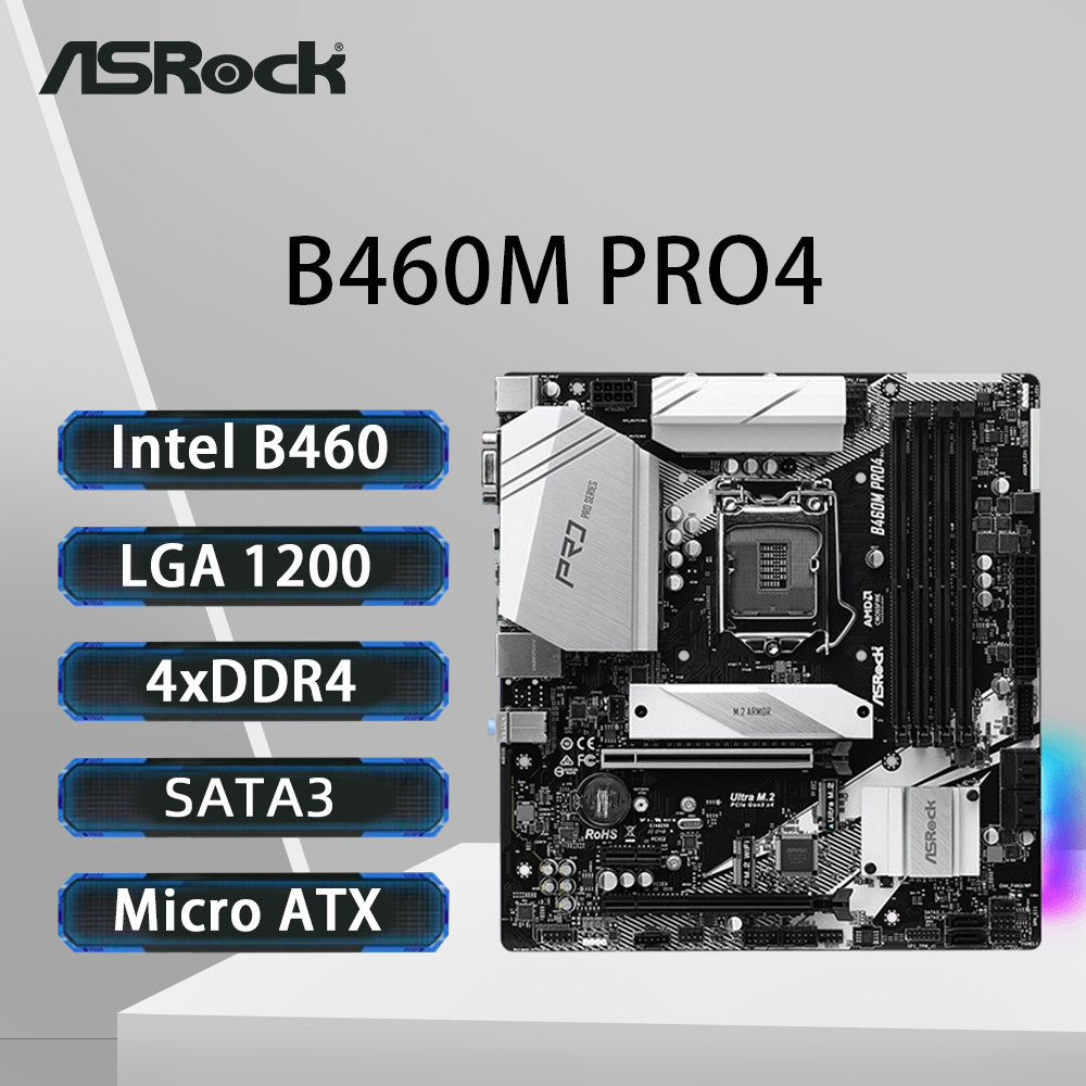 ASRock B460M PRO4 Motherboard  – Intel Cpu Core I9 Bewertung und Preis
