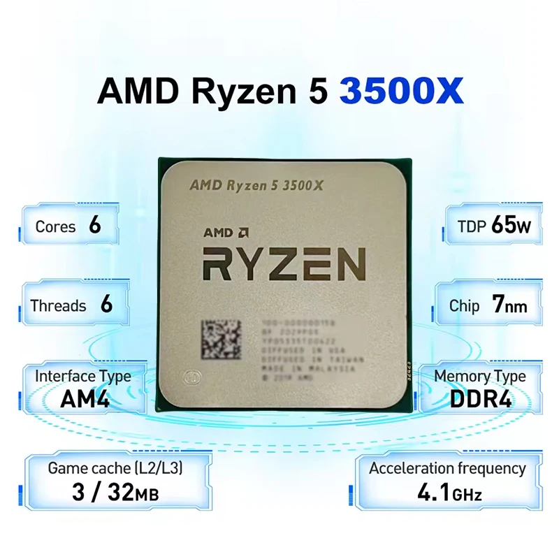 AMD Ryzen 5 R5 3500X 3,6GHz 6- – Amd Cpu Ryzen 5 Bewertung und Preis