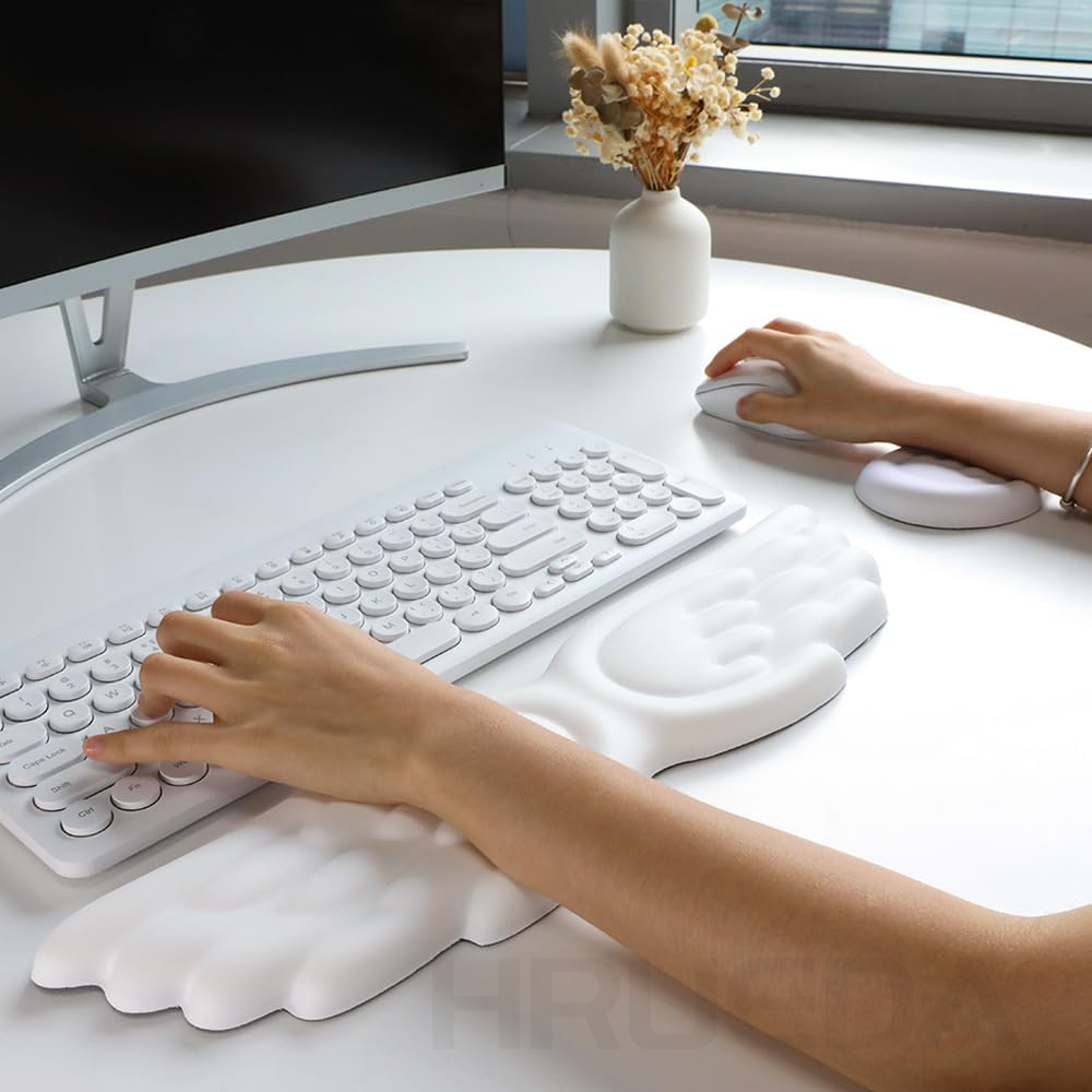 Mechanische Tastatur, Maus, Ha – Keyboard Wrist Pad Leather Bewertung und Preis