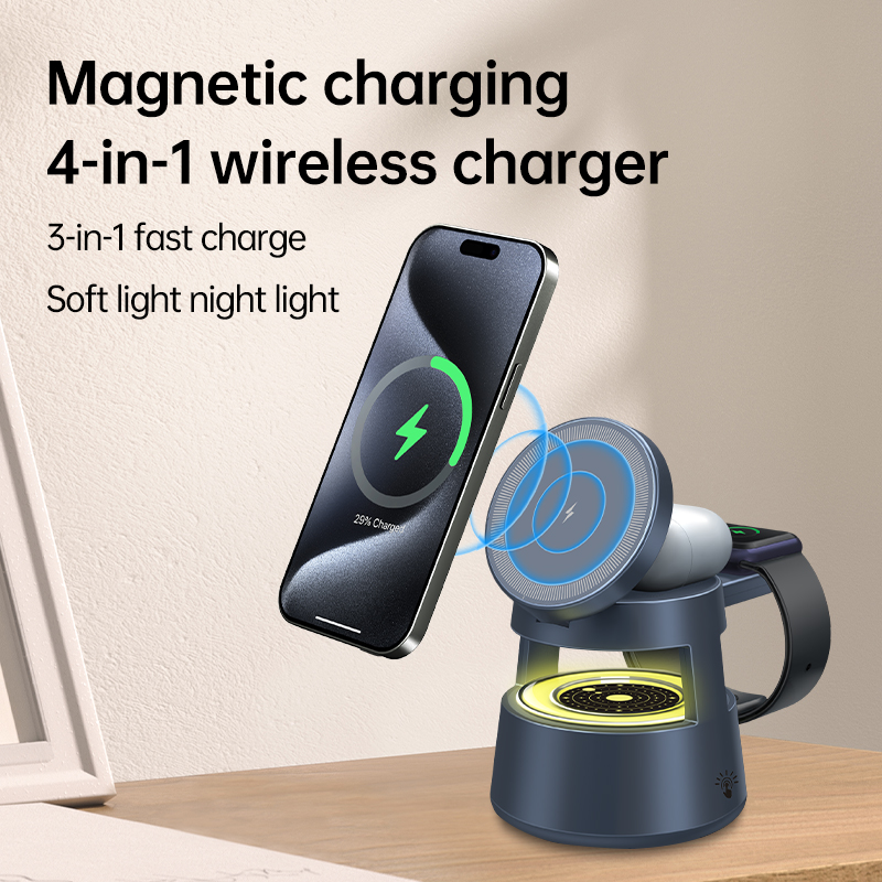 4-in-1 Kabellose Ladestation f – Wireless Charger 3 In 1 Bewertung und Preis