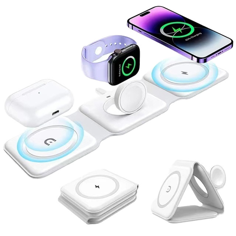 3-in-1 magnetisches faltbares  – Wireless Charger 3 In 1 Bewertung und Preis