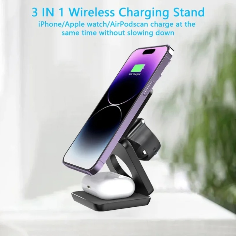 3-in-1 Faltbarer Magnetischer  – Wireless Charger 3 In 1 Bewertung und Preis